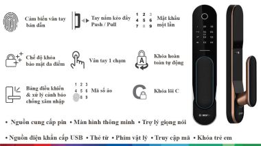 Khoá điện tử BOSCH FU700